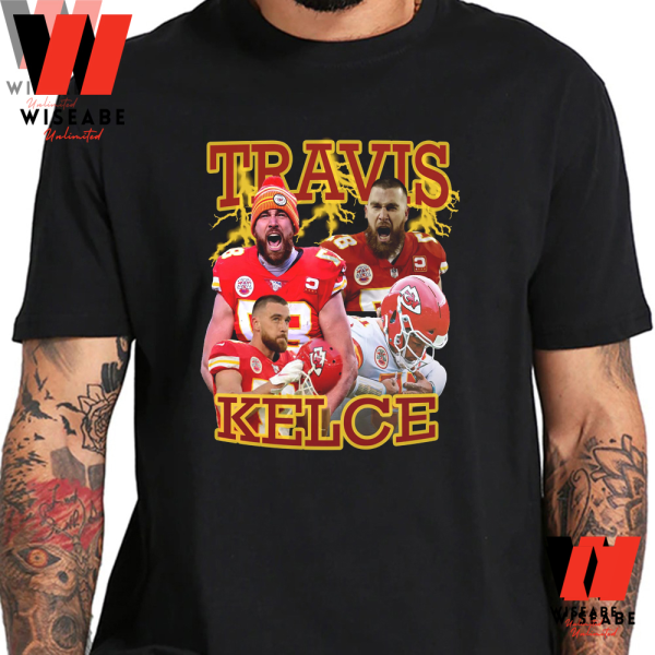 Vintage Travis Kelce Kansas City Chiefs T Shirt