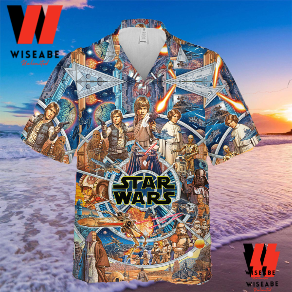 Creative Mandalorian Star Wars Hawaiian Shirt, Star Wars Merchandise