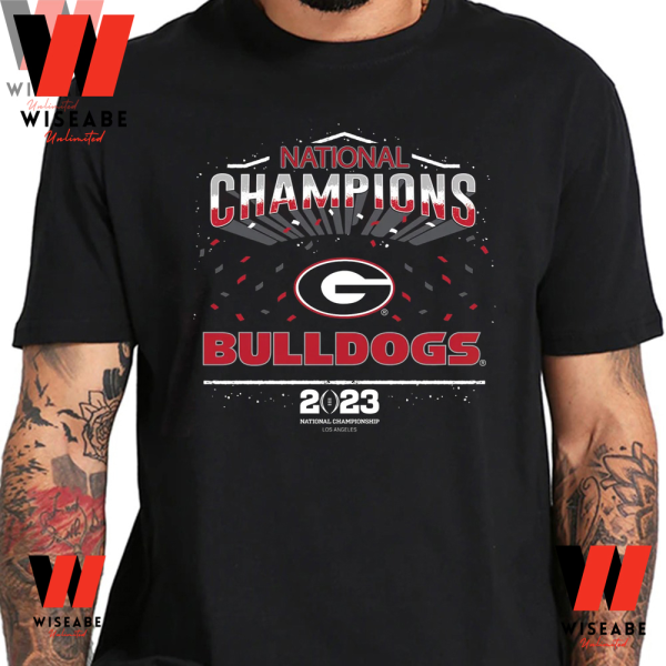 Georgia Bulldogs football Uga 2023 National Championship T Shirt