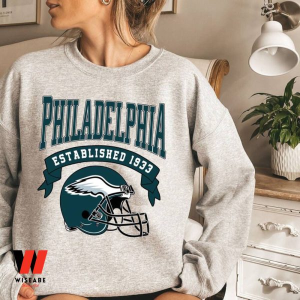 Vintage Football Philadelphia Est 1933 Go Birds Sweatshirt