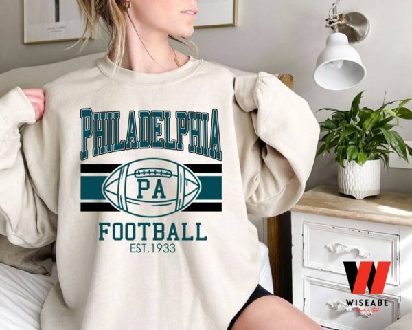 Vintage Philadelphia PA Football Est 1933 Crewneck Sweatshirt