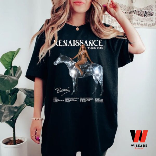 Beyoncé Horse Renaissance Tour 2023 T Shirt, Beyoncé Gift For Fan
