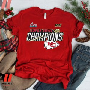 Cheap NFL Kansas City Chiefs Super Bowl LVII Champions Shirt