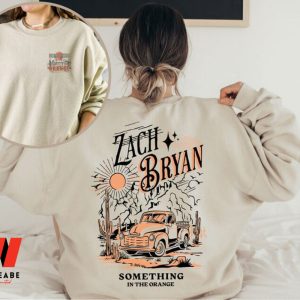 American Heartbreak Zach Bryan Somthing In Oragne Two Sides Sweatshirt, Zach Bryan Merchandise