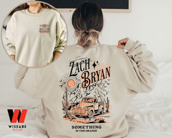 American Heartbreak Zach Bryan Somthing In Oragne Two Sides Sweatshirt, Zach Bryan Merchandise