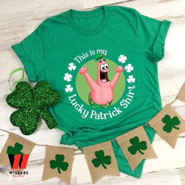 Cheap Spongebob Patrick Star Happy St Patricks Day Irish Green Shirt , Saint Patricks Day Gifts