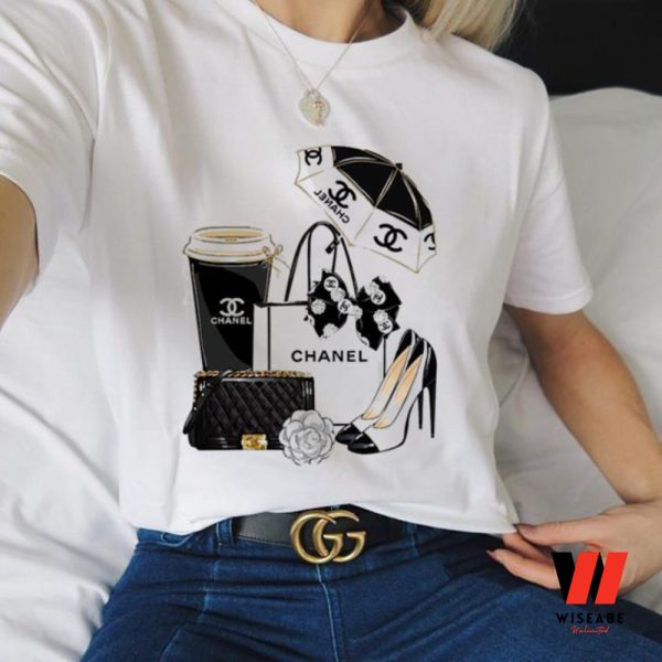 Cheap Luxury Accessories Of Chanel Inspired Shirt, Christmas Gift For Mom