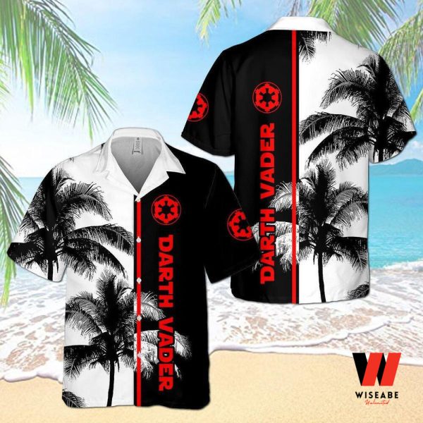 Dark Vader Tropical Coconut Tree Star Wars Hawaiian Shirt, Cheap Star Wars Merchandise
