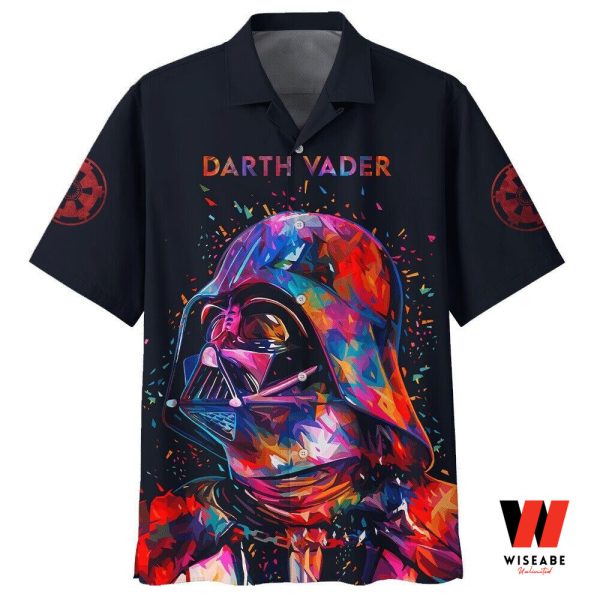 Creative Dark Vader Star Wars Black Hawaiian Shirt, Cheap Star Wars Merchandise