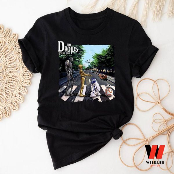 The Droids Abbey Road Walking Star Wars T Shirt, Cheap Star Wars Merchandise