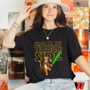 Vintage Tigger Come To The Tiger Side Star Wars T Shirt, Cheap Star Wars Merchandise