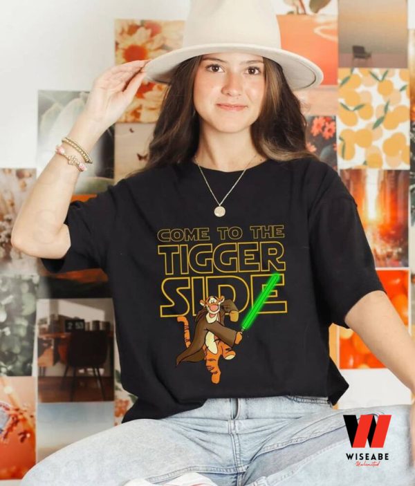 Vintage Tigger Come To The Tiger Side Star Wars T Shirt,  Cheap Star Wars Merchandise