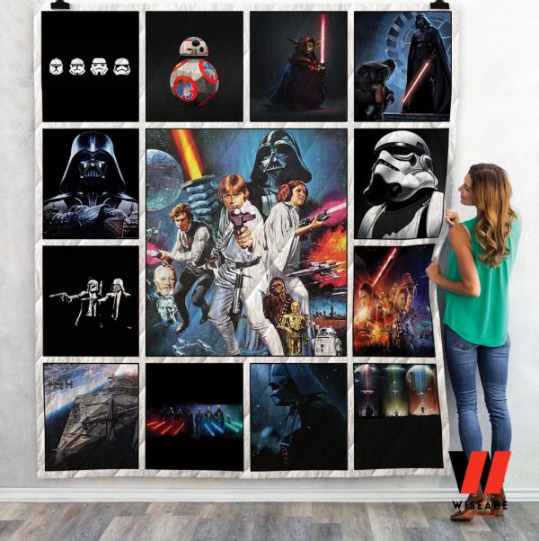 Star Wars Stormtrooper Darth Vader And Hansolo Star Wars Blanket, Cheap Star Wars Merchandise