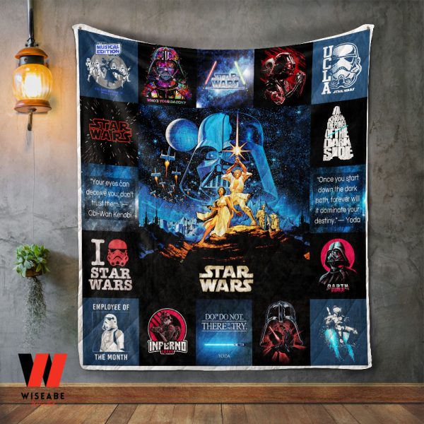 Creative Han Solo And Princess Leia Star Wars Blanket, Cheap Star Wars Merchandise