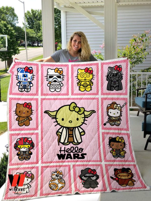 Hello Kitty Star Wars Quilt Blanket, Cheap Star Wars Merchandise
