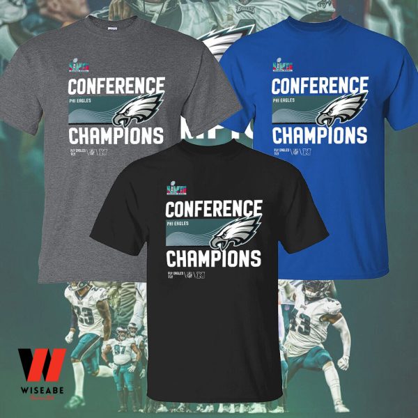 Cheap NFL Conference Champions 2023 Philadelphia Eagles Shirt