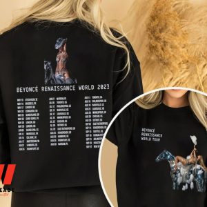 Cheap Beyoncé Renaissance World Tour Tracklist 2023 Sweatshirt, Cheap Beyoncé Merchandise