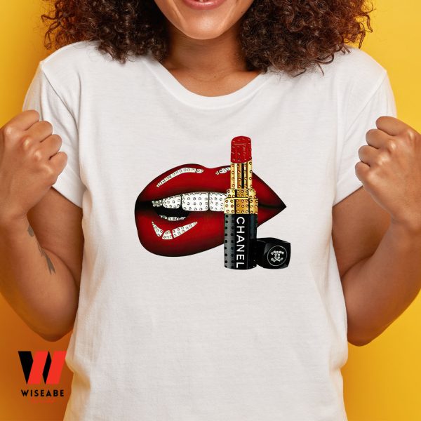 Cheap Chanel Lips And Lipstick T Shirt, Gift For Your Womern