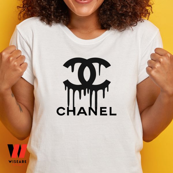 Cheap Dripping Chanel Logo Shirt, Unique Gifts For Mom