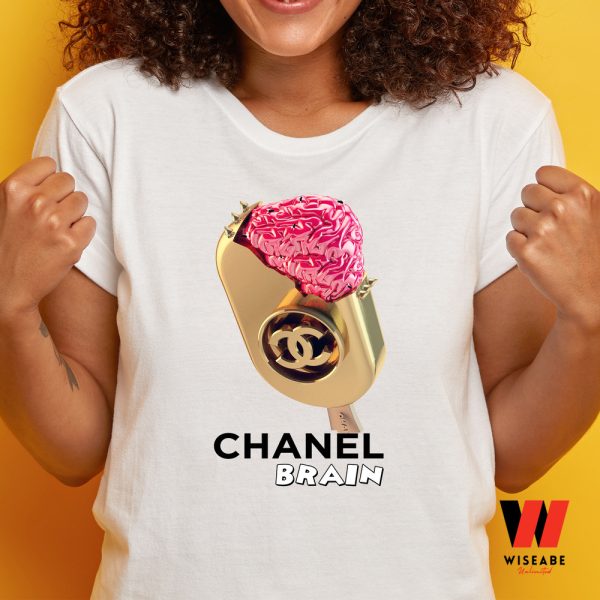 Cheap Chanel Brain Ices Cream Chanel Logo T Shir, Gift For Her