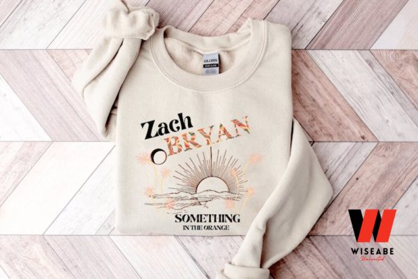 Zach Bryan Country Music Something In Orange Sweatshirt, Zach Bryan Merchandise