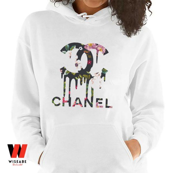 Cheap Floral Dripping Chanel Logo Sweatshirt, Gift For Your Mother