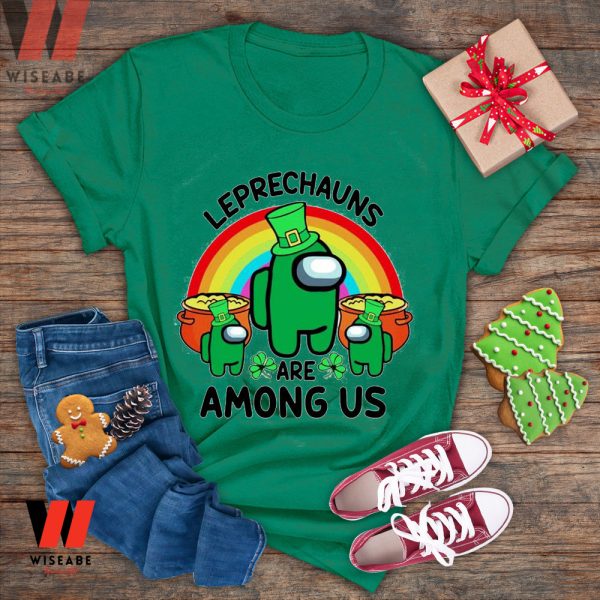 Leprechauns Are Among Us Mens St Patricks Day Shirt, Saint Patricks Day Gifts