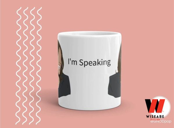 Im Speaking Kamala Harris Feminist Coffee Mug, Women’s Right GIft For Your Mom