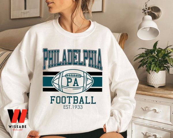 Vintage Philadelphia PA Football Est 1933 Crewneck Sweatshirt
