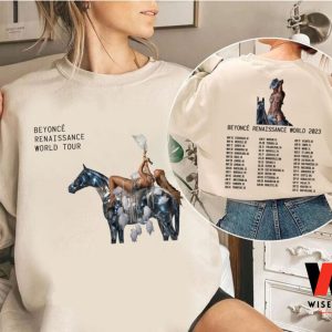 Cheap Beyoncé Horse Renaissance World Tour Tracklist 2023 Sweatshirt, Cheap Beyoncé Merchandise