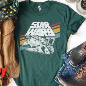 Vintage Star Wars Millennium Falcon T Shirt, Cheap Star Wars Merchandise