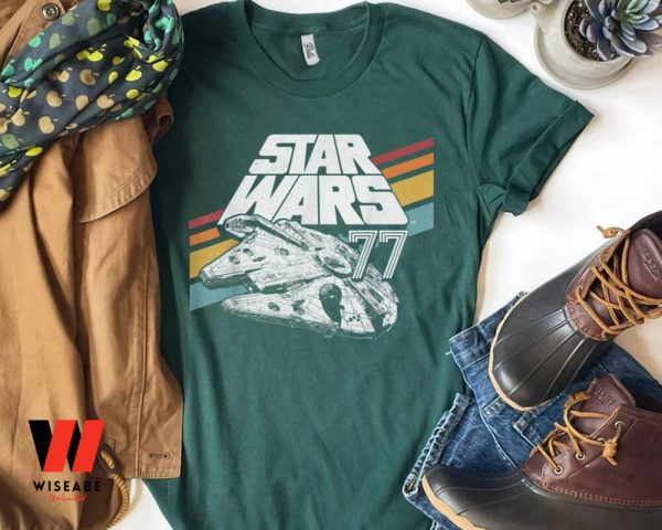 Vintage Star Wars Millennium Falcon T Shirt, Cheap Star Wars Merchandise