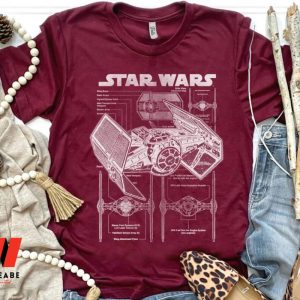 Tie Fighter Structure Star Wars Unisex Shirt, Cheap Star Wars Merchandise
