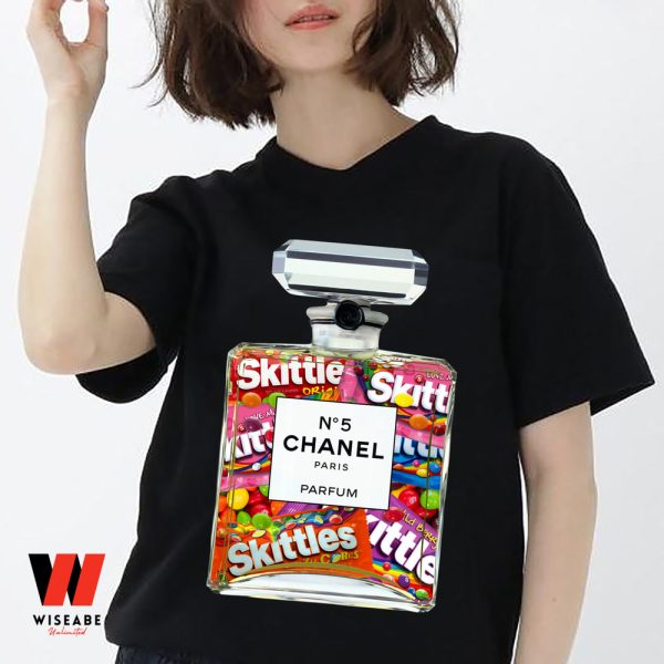 Cheap Skittie Perfum No 5 Chanel Inspired T Shirt Women, Perfect Gift For Her