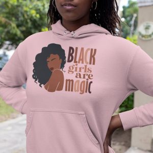 Black History Month Black Girl Magic Crewneck Sweatshirt, Black Mother Birthday Gift
