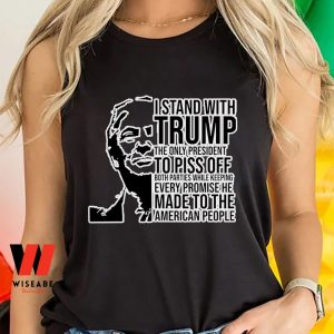I Stand With Trump Free Trump T Shirt