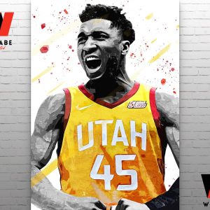 Cleveland Cavaliers Player Donovan Mitchell Poster