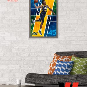 NBA Basketball Cleveland Cavaliers Player Donovan Mitchell Wall Art Poster