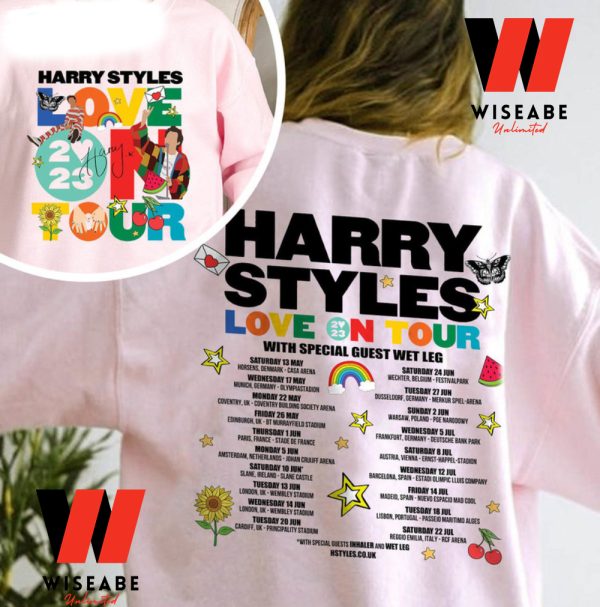 Cheap Harry Styles Love On Tour 2023 Sweatshirt, Harry Styles Love On Tour Merchandise