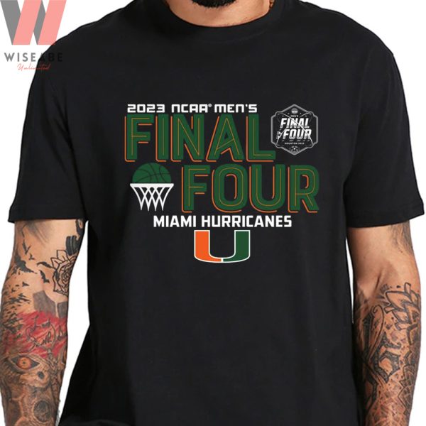 Basketball Tournament NCAA 2023 Miami Hurricanes Final Four Shirt