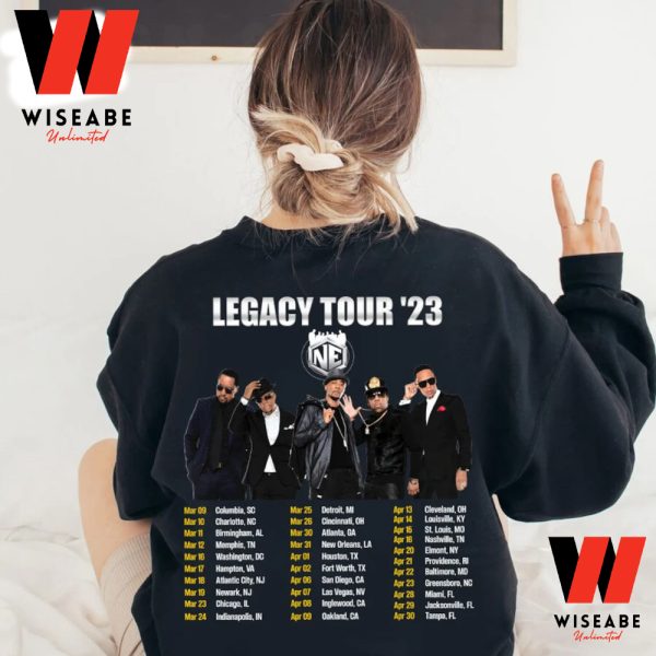 Hot Music Band New Edition Legacy Tour 2023  T Shirt