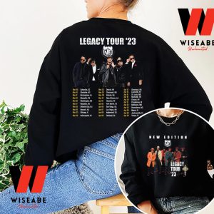 Hot Music Band New Edition Legacy Tour 2023 T Shirt
