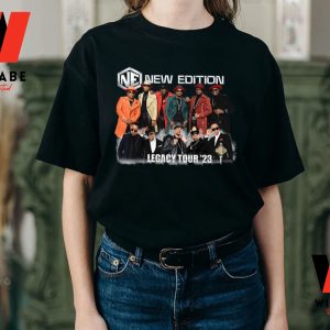 Music Band New Edition Legacy Tour T Shirt