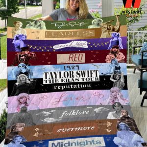 Taylor Swift Eras Tour Tracklist Blanket