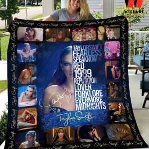 Unique Taylor Swift Album Tracklist Blanket, Gifts For Swifties