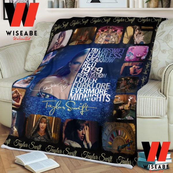 Unique Taylor Swift Album Tracklist Blanket, Gifts For Swifties