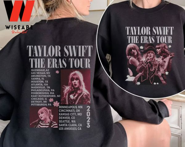 Vintage 2023 Music Tour Taylor Swift Eras Sweatshirt, Taylor Swift Eras Merch