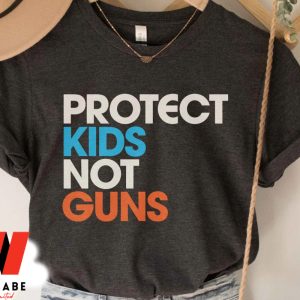 Hot Protect Kids Not Guns Thoughts And Prayers Policy Change T Shirt