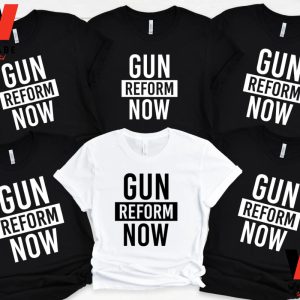 Thoughts And Prayers Policy Change Gun Reform Now T Shirt