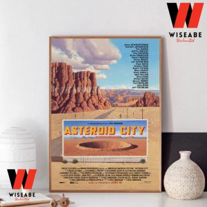 Cheap Wes Anderson Asteroid City Poster Wall Art